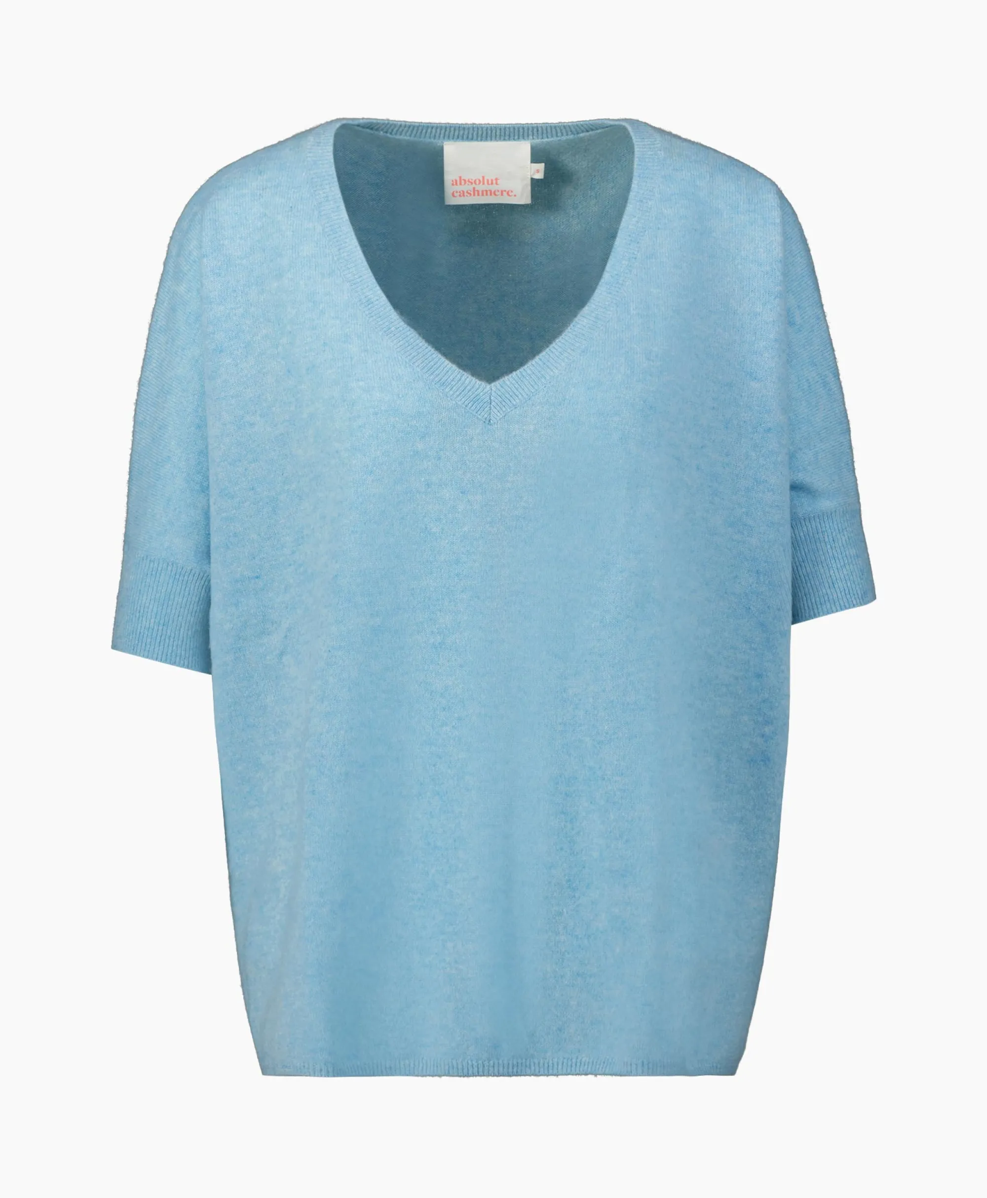 Absolut Cashmere Pullover Kate Licht Blauw*Dames Truien