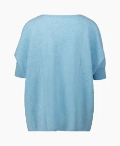 Absolut Cashmere Pullover Kate Licht Blauw*Dames Truien