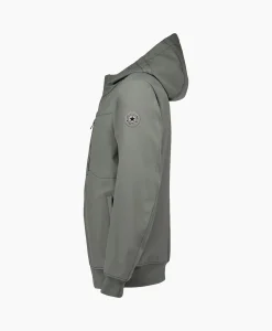 Airforce Softshell Jas Hooded Grijs*Heren Jassen
