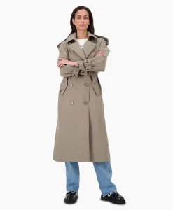 Airforce Trenchcoat Body Warmer Trench Khaki*Dames Jassen
