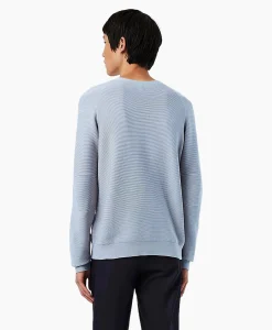 Alpha Tauri Sweater Fosop Licht Blauw*Heren Truien