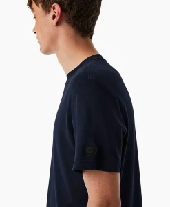 Alpha Tauri T-Shirt Korte Mouw Jopin Donker Blauw*Heren T-Shirts