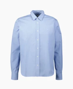 Ami Paris Overhemd Classic Licht Blauw*Heren Overhemden