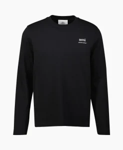 Ami Paris T-Shirt Ami Am Zwart*Heren T-Shirts