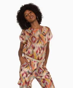 Anna Van Toor Blouse 26A05-03446A Zand*Dames T-Shirts & Tops