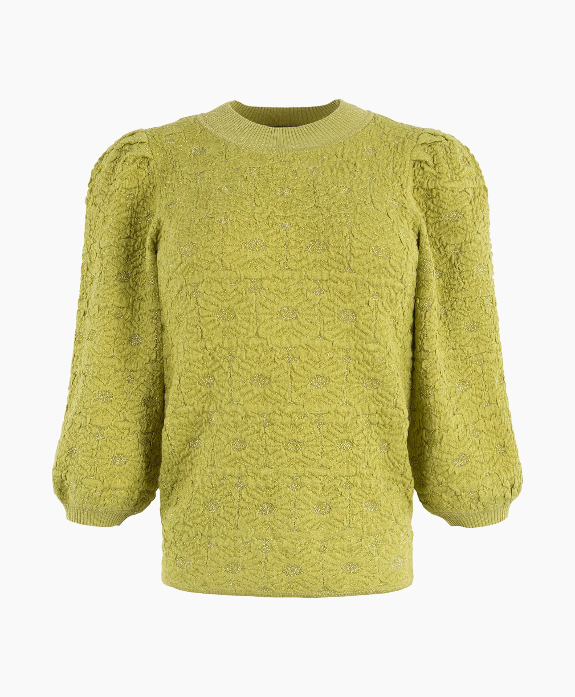 Anna Van Toor Pullover 34A09-02850 Groen*Dames Truien
