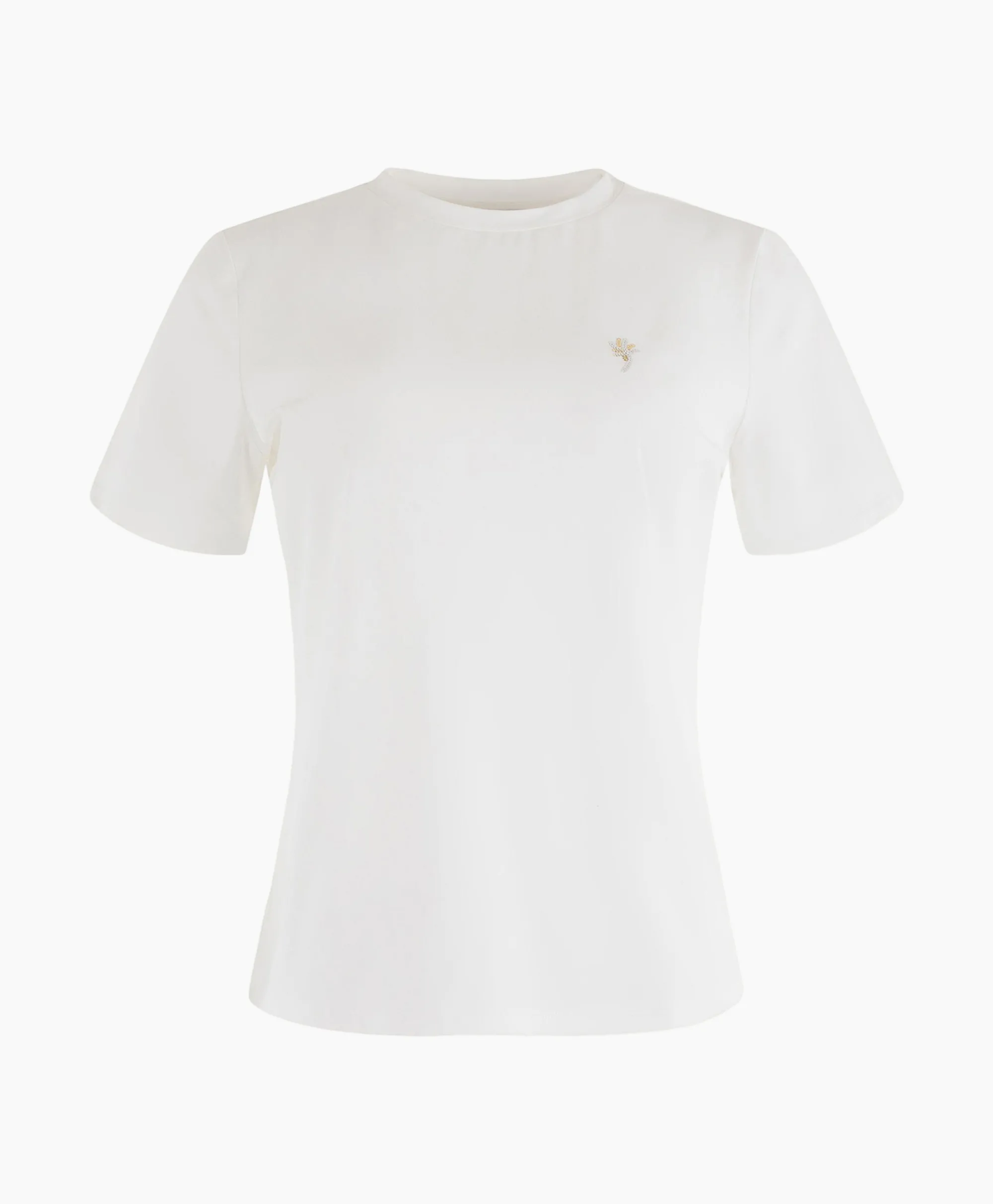 Anna Van Toor T-Shirt 08A04-03677 Off White*Dames T-Shirts & Tops