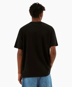 Arte Antwerp T-Shirt Korte Mouw Hearts Leaves Arte Logo Chest Zwart*Heren T-Shirts