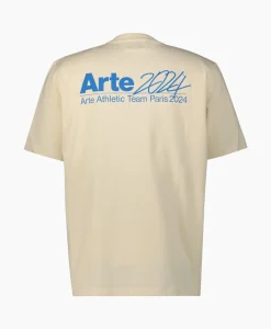 Arte Antwerp T-Shirt Korte Mouw Arte 2024 Back Off White*Heren T-Shirts