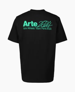 Arte Antwerp T-Shirt Korte Mouw Arte 2024 Back Zwart*Heren T-Shirts