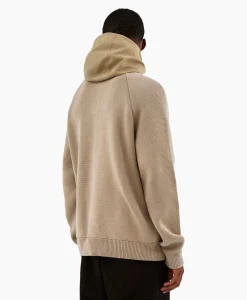 Arte Antwerp Vest Nylon Hood Off White*Heren Vesten