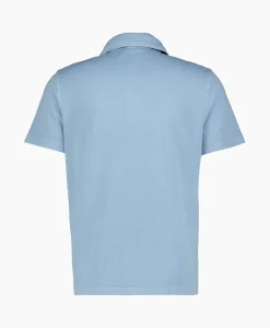 Aspesi Polo Mod.Ay15 Licht Blauw*Heren Polo's