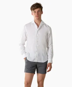 Aurelien Overhemd Seaside Shirt Wit*Heren Overhemden