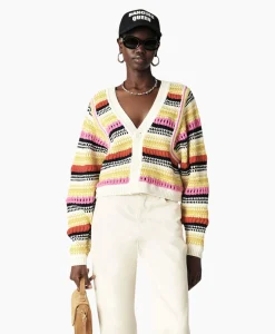 Ba&sh Ba&Sh Gebreide Trui Romy Geel*Dames Truien