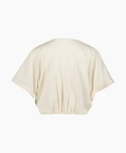 Ba&sh Ba&Sh T-Shirt Korte Mouw Denali Ecru*Dames T-Shirts & Tops