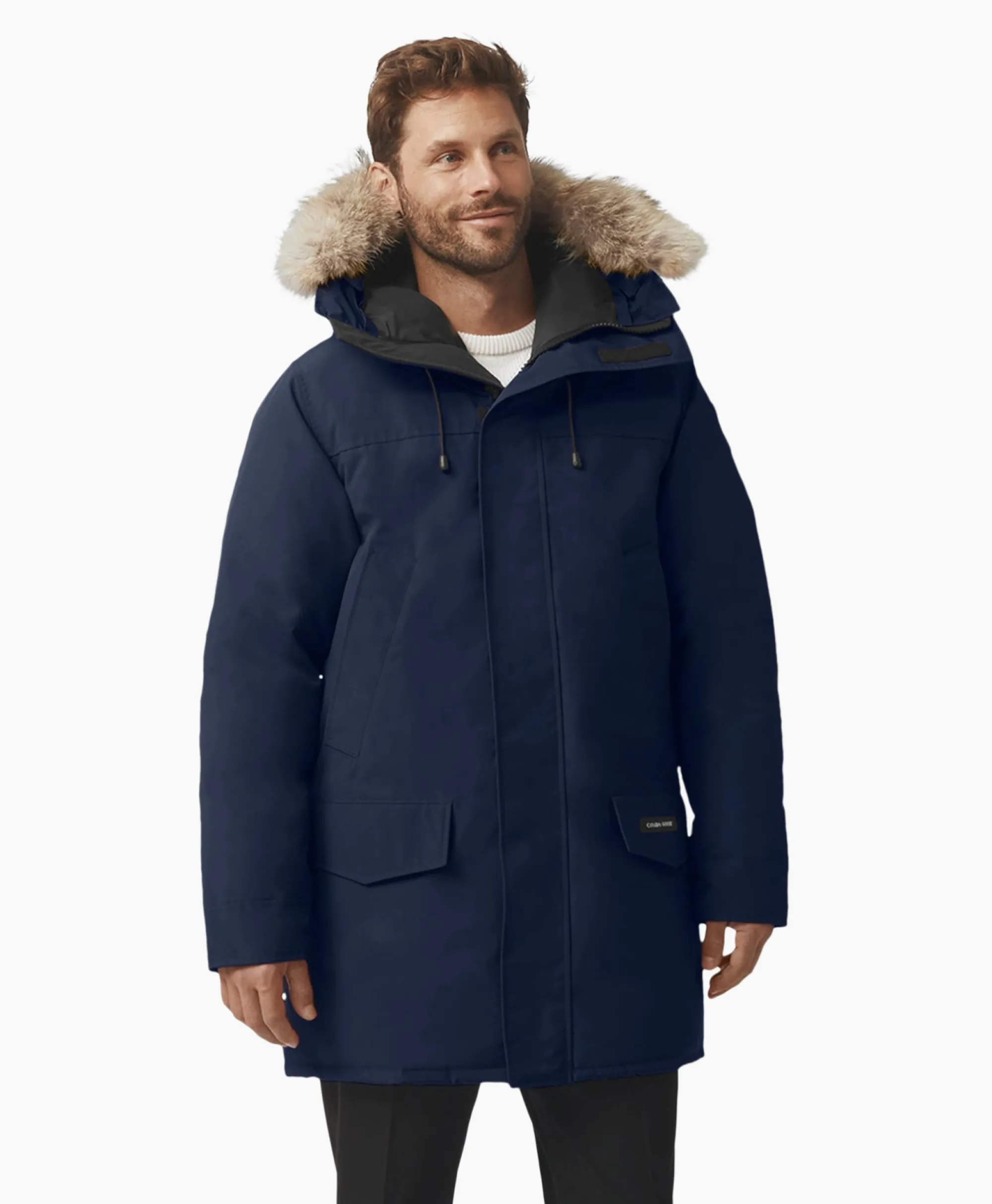 Canada Goose Gewatteerde Jas Langford Parka Blauw*Heren Jassen