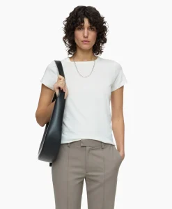 Closed T-Shirt Korte Mouw Crew Neck Short Sleeve Ecru*Dames T-Shirts & Tops