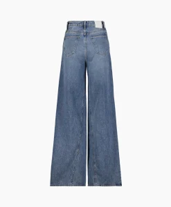 Co'couture Co'Couture Jeans Vika Long Wide Seam Licht Blauw*Dames Broeken