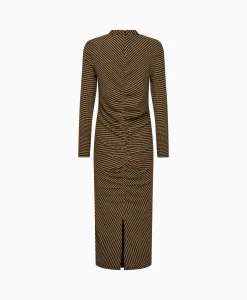 Co'couture Co'Couture Mini Jurk Nova Bruin*Dames Jurken