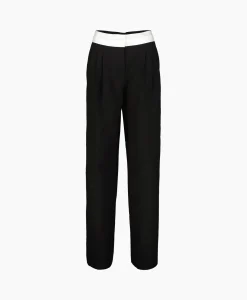 Co'couture Co'Couture Pantalon Vola Reverse Waist Zwart*Dames Broeken