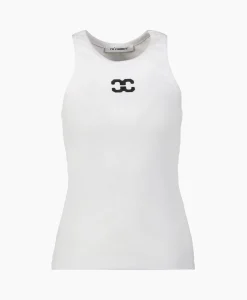 Co'couture Co'Couture Top Sahara Tank Wit*Dames T-Shirts & Tops