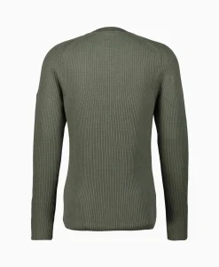 Cp Company Pullover Sea Island Ribbed Knit Groen*Heren Truien