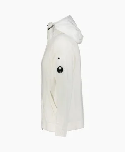 Cp Company Vest Cotton Mixed Hooded Knit Wit*Heren Vesten