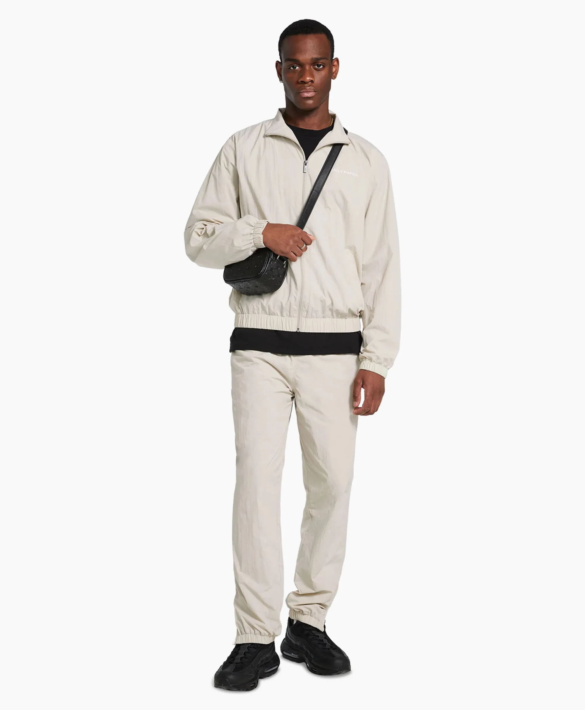 Daily Paper Broek Eward Ecru*Heren Broeken