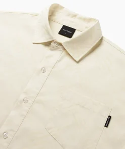 Daily Paper Overhemd Housni Wit*Heren Overhemden