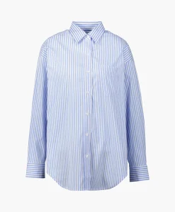 D'arc D'Arc Blouse Borgomanero Donker Blauw*Dames Blouses