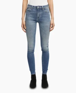 Denham Jeans Azumi Fmmb Off White*Dames Broeken