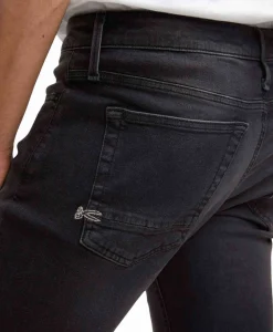 Denham Jeans Bolt Wlbfm+ Zwart*Heren Broeken