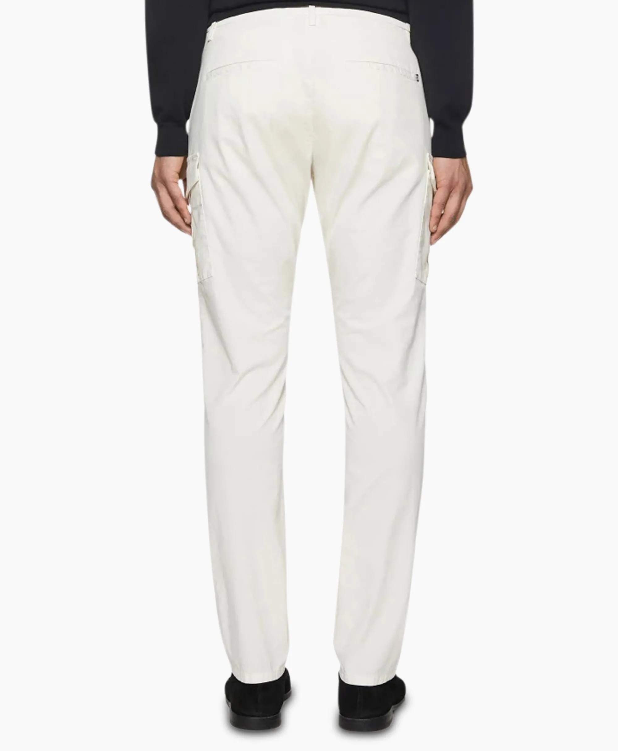 Dondup Pantalon Eddy Slimfit Donker Grijs*Heren Broeken