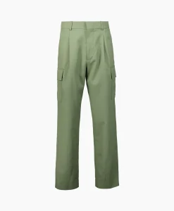 Drole De Monsieur Le Pantalon Crago Laine Groen*Heren Broeken