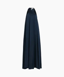 Essentiel Antwerp Maxi Jurk Finch Blauw*Dames Bruiloftskleding