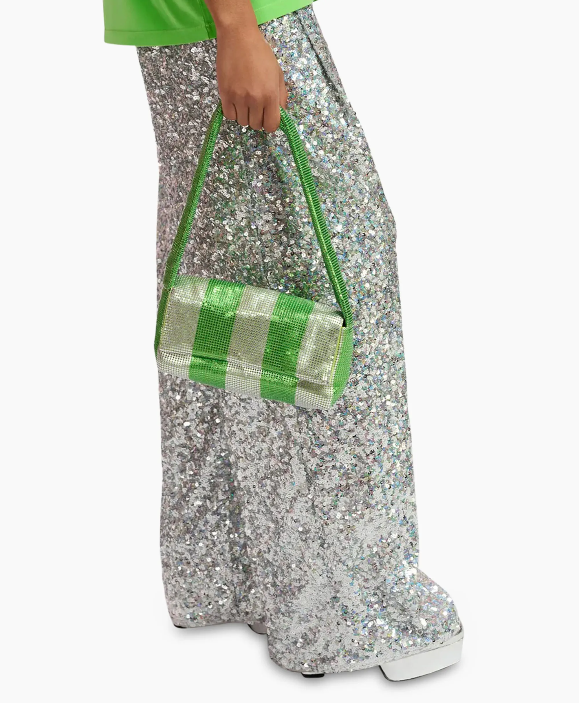 Essentiel Antwerp Schouder / Hand Tas Findo Groen*Dames Tassen