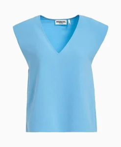 Essentiel Antwerp Top Falling Blauw*Dames T-Shirts & Tops