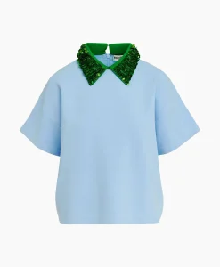 Essentiel Antwerp Top Filano Blauw*Dames T-Shirts & Tops