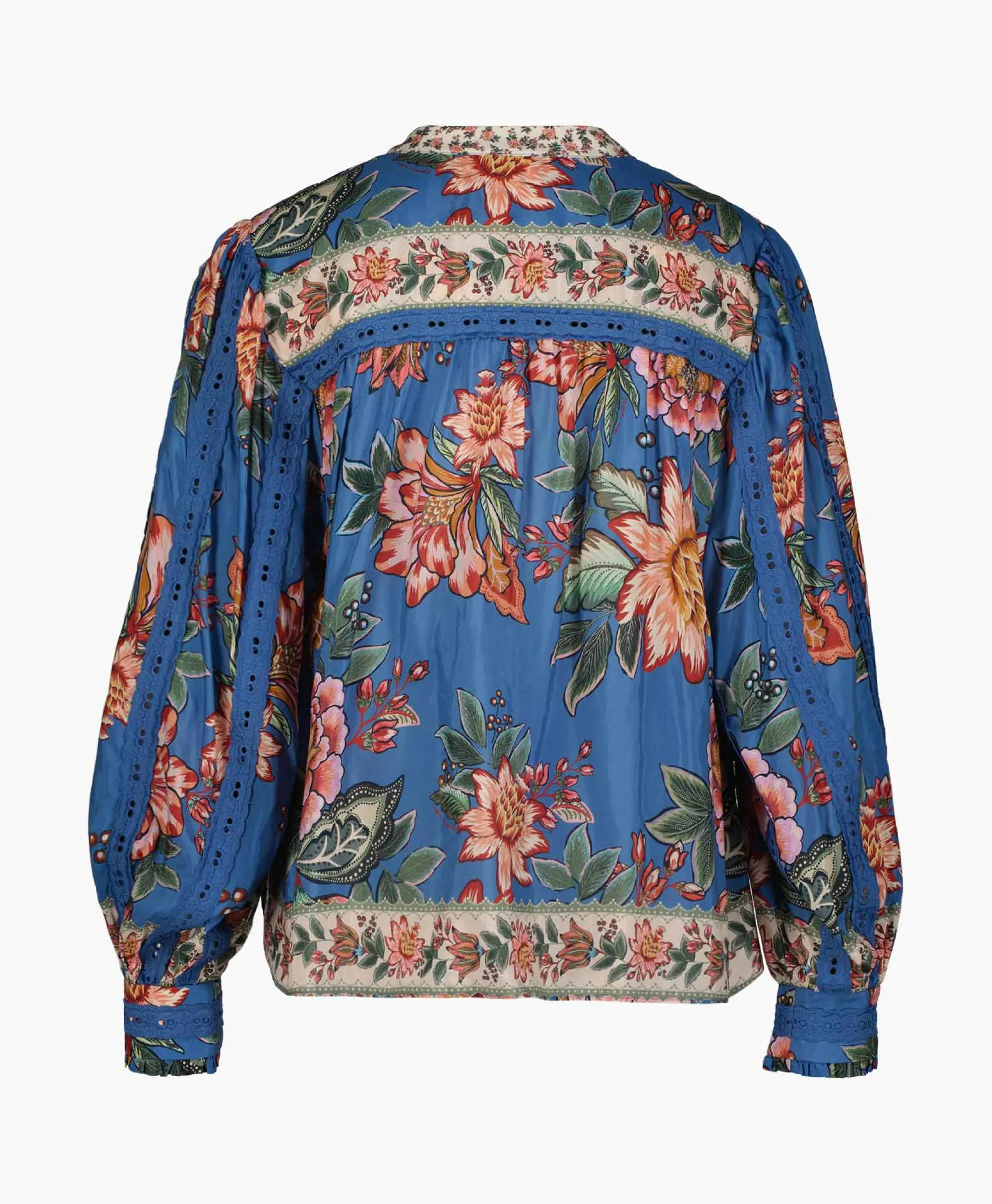 Farm Rio Blouse Wonderful Bouquet Blue Blauw*Dames Blouses