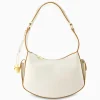 Ganni Schouder / Hand Tas Shoulder Ecru*Dames Tassen