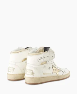 Golden Goose Sneaker Sky Star Nappa Upper Laminated Wit*Dames Sneakers