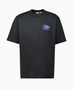 Gramicci T-Shirt Korte Mouw Class 5 Tee Zwart*Heren T-Shirts