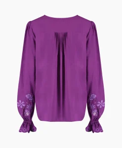 Harper & Yve Harper & Yve Blouse Jamy-Ls Paars*Dames Blouses