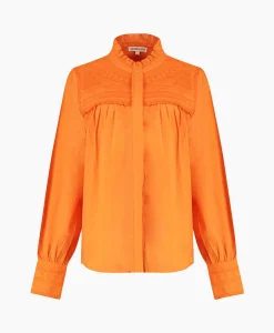Harper & Yve Harper & Yve Blouse Yasmin-Ls Oranje*Dames Blouses