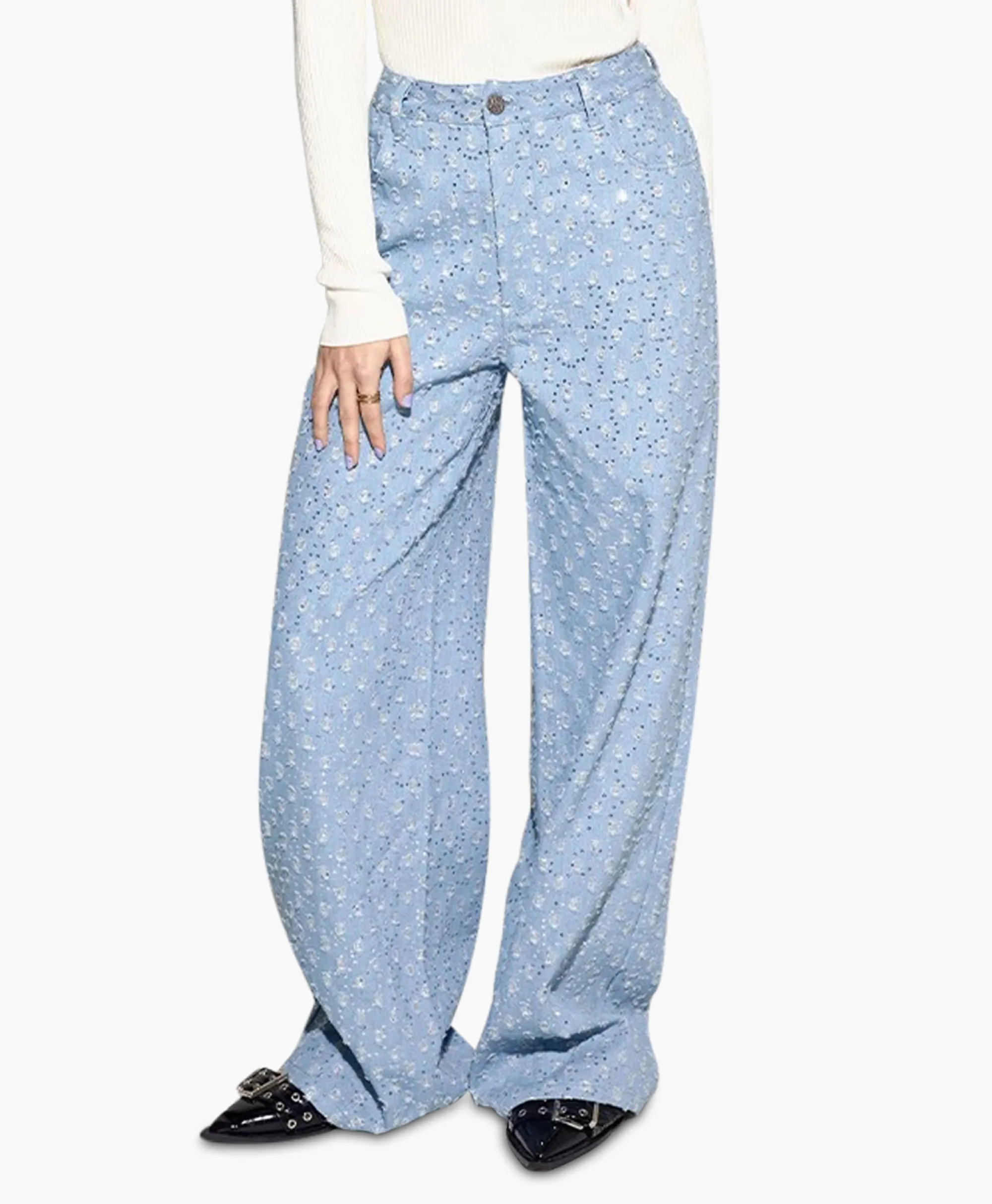 Harper & Yve Harper & Yve Jeans Yve-Pa Licht Blauw*Dames Broeken