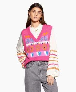 Harper & Yve Harper & Yve Spencer Annie-Sp Roze*Dames Truien