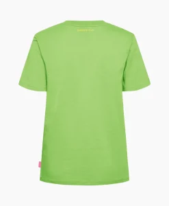 Harper & Yve Harper & Yve T-Shirt Korte Mouw Followthesun-Ss Groen*Dames T-Shirts & Tops