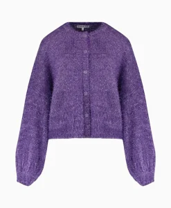 Harper & Yve Harper & Yve Vest Rika-Ca Paars*Dames Vesten