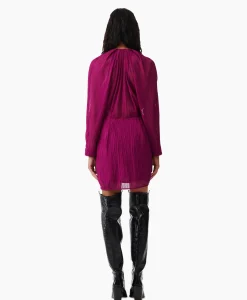 Iro Mini Jurk Alvina Pink*Dames Jurken