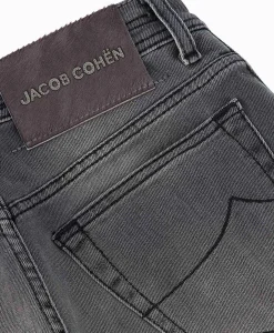 Jacob Cohen Jeans Bard Slim Fit Grijs*Heren Broeken